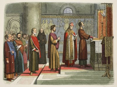 Les barons jurent de réaliser leurs libertés, 1214, de 